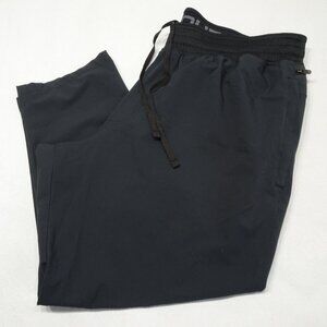 Under Armour Size XXL Black Drawstring Stretch Woven Short Pants
